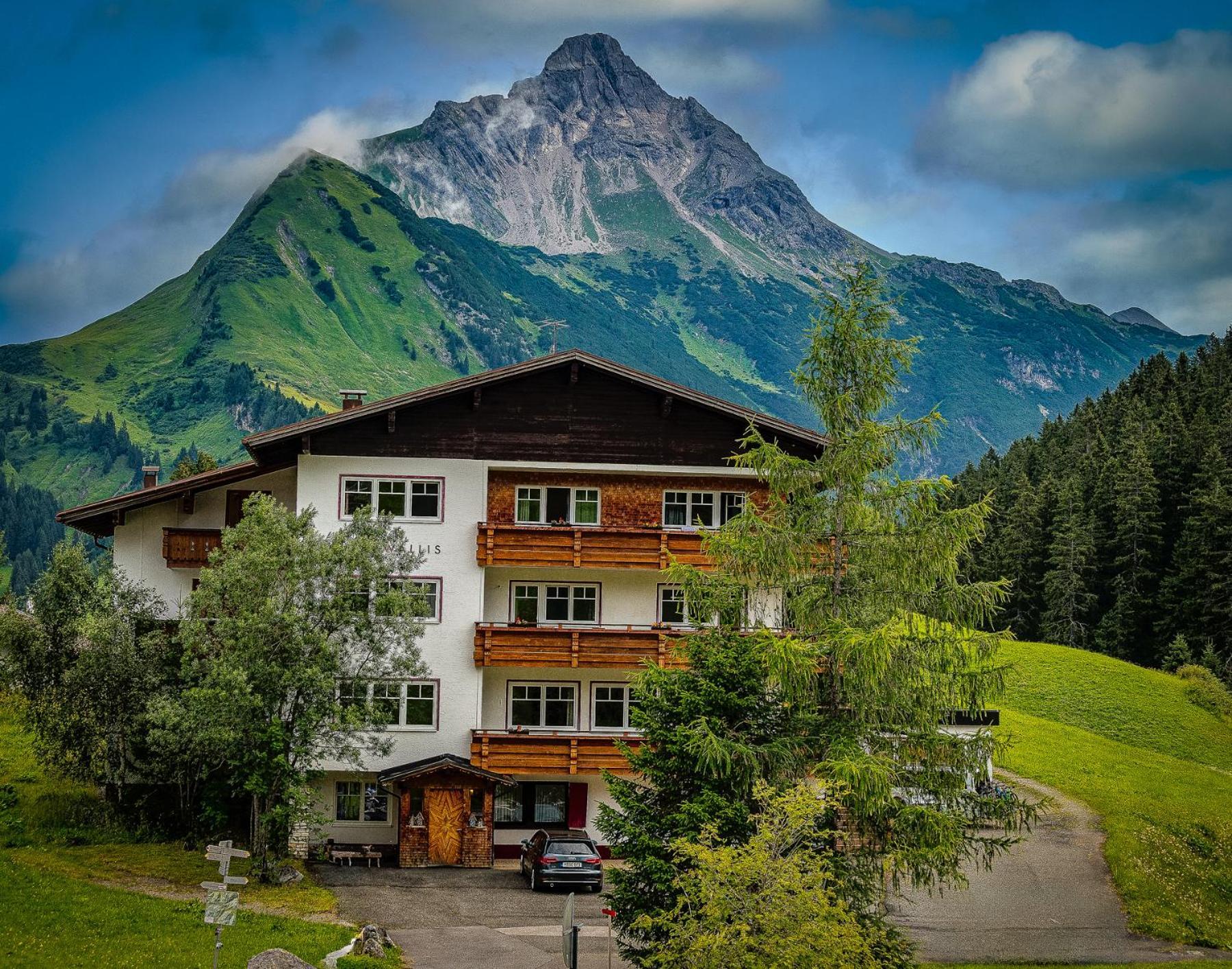 Haus Wallis By Stayfritz - Ski-In Ski-Out Zimmer 'Garni' Am Arlberg Warth  Zewnętrze zdjęcie