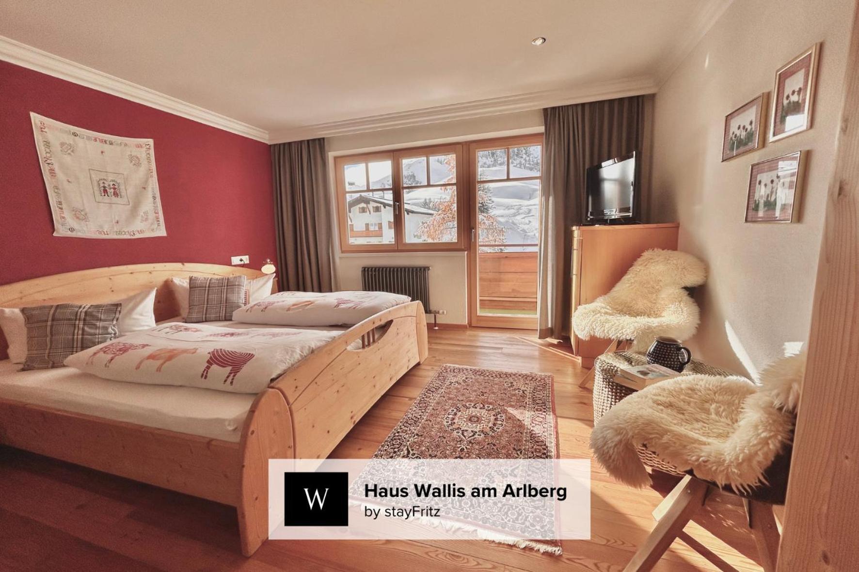 Haus Wallis By Stayfritz - Ski-In Ski-Out Zimmer 'Garni' Am Arlberg Warth  Zewnętrze zdjęcie